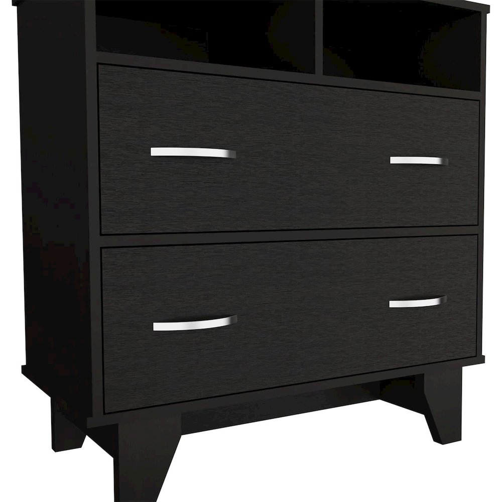 Portnova Dresser Black MDF. Picture 1