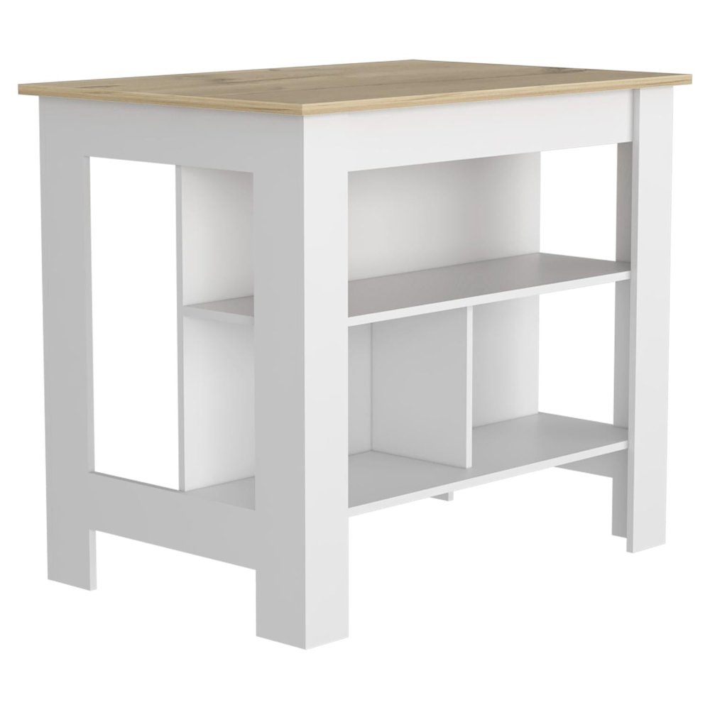 Essential Bar Cabinet Light Gray MDF. Picture 1