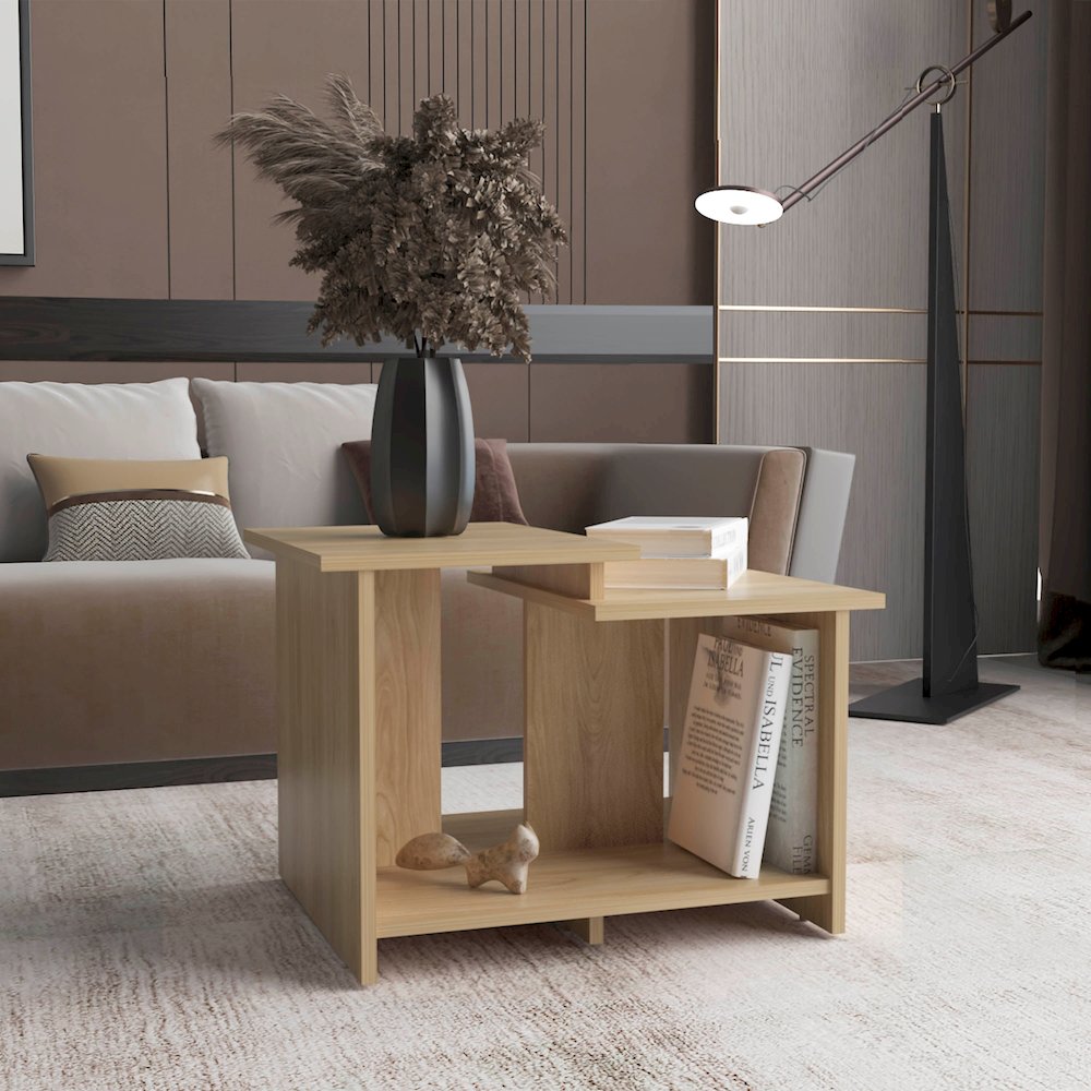 Wema 3.0 Coffee Table Natural Oak MDF. Picture 4