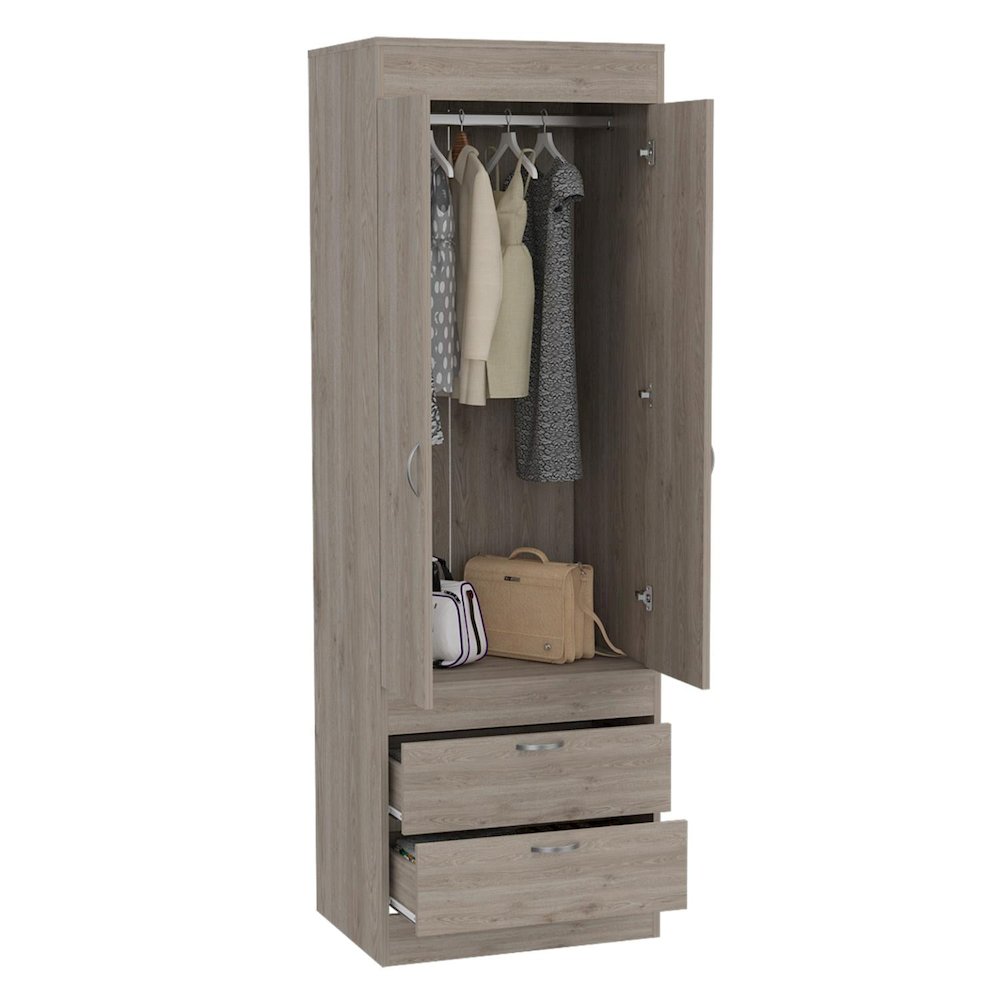 Lisboa Armoire Light Gray MDF. Picture 2