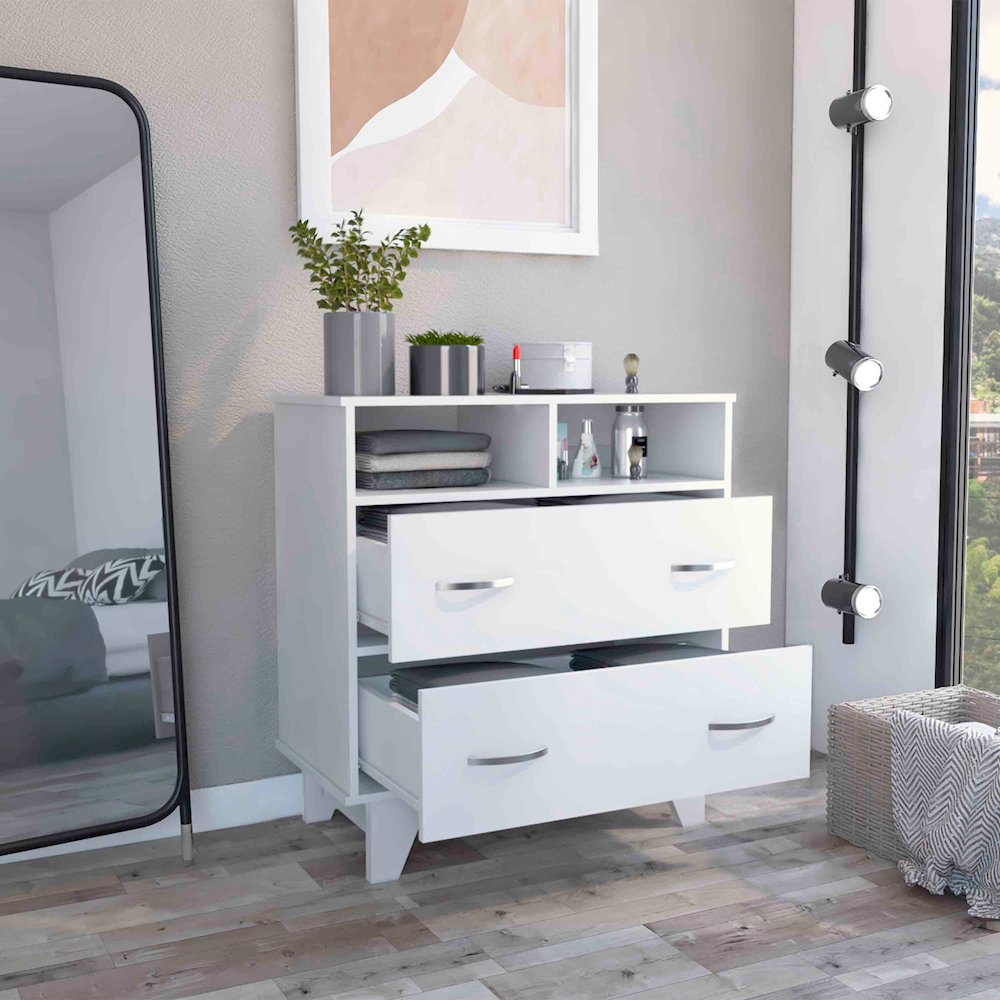 Nala Broom Closet White MDF. Picture 5