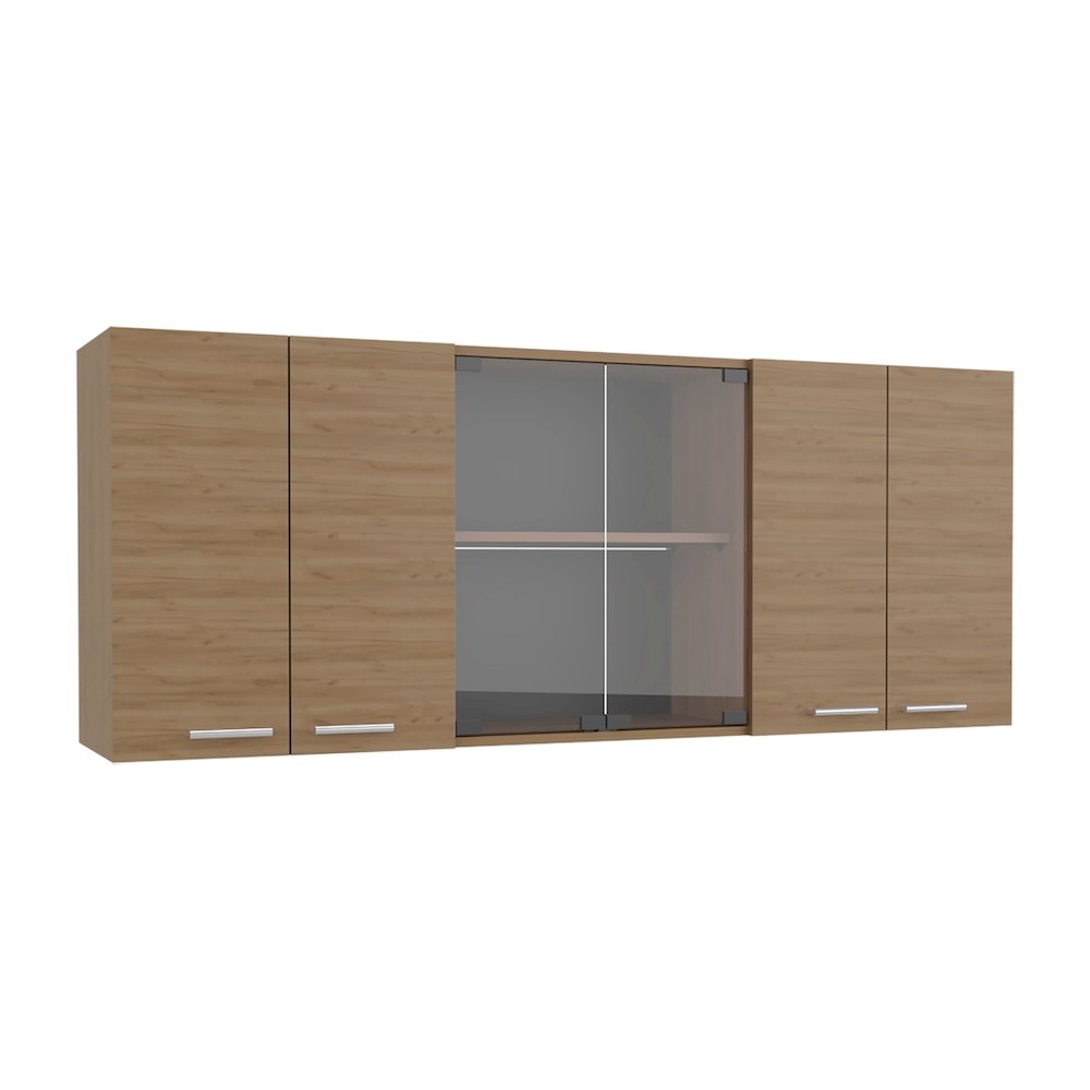 Superior 150 Wall Cabinet Natural Oak MDF. Picture 5
