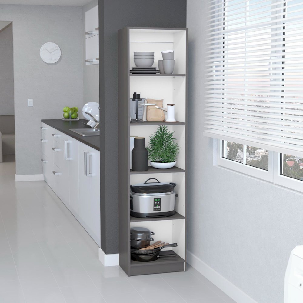 Superior 150 Wall Cabinet Black MDF. Picture 3
