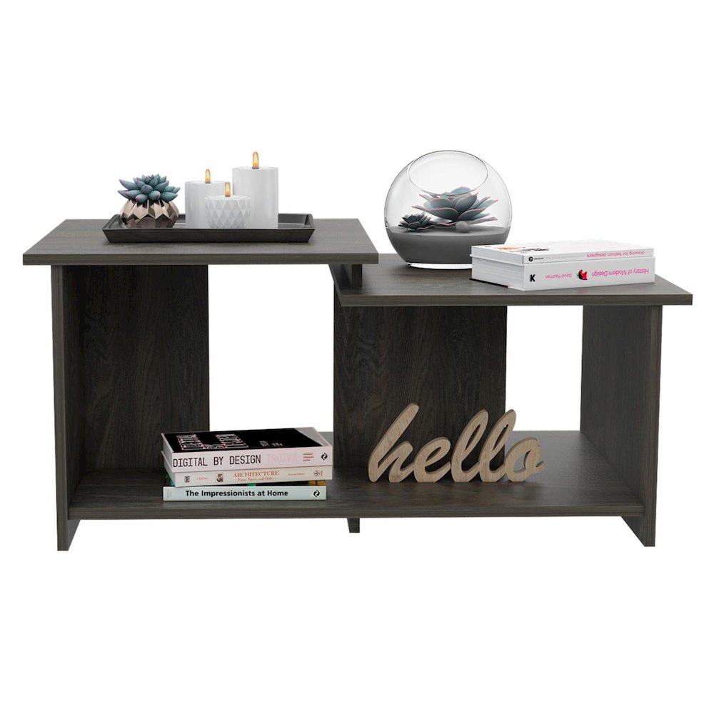 Wema Coffee Table Espresso MDF. Picture 5