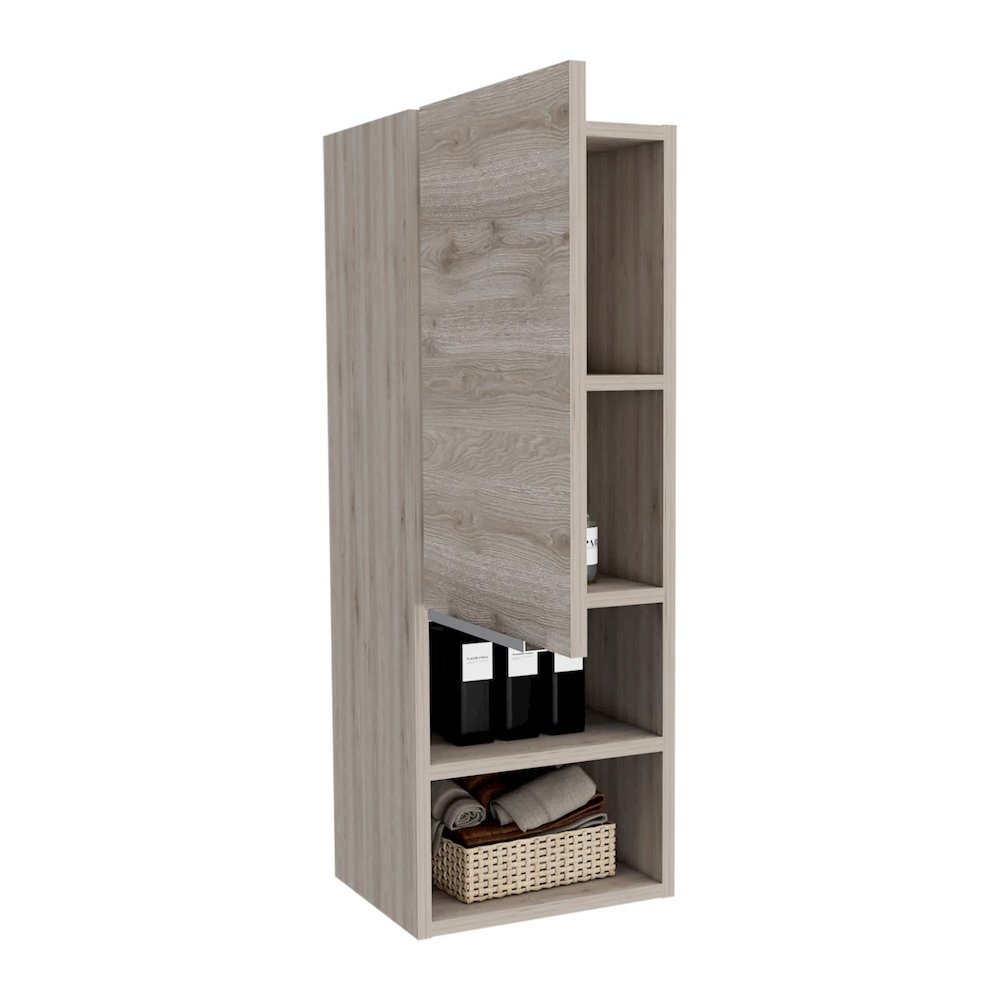 Khali Office Set Light Oak / Taupe MDF. Picture 2