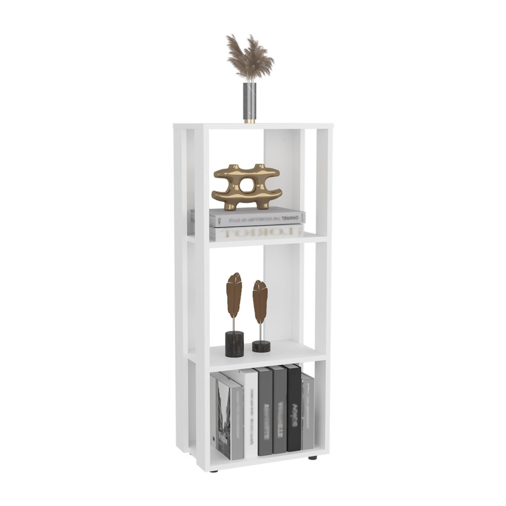 Eco Bookcase White MDF. Picture 5