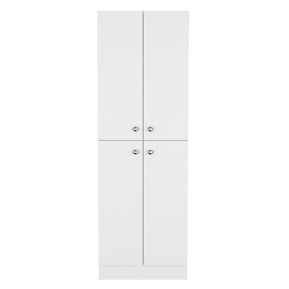 Lynch Pantry Cabinet White MDF. Picture 4