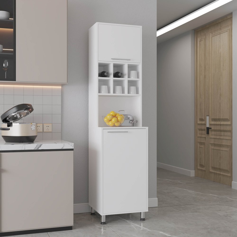 Attica Kitchen Pantry White MDF. Picture 4