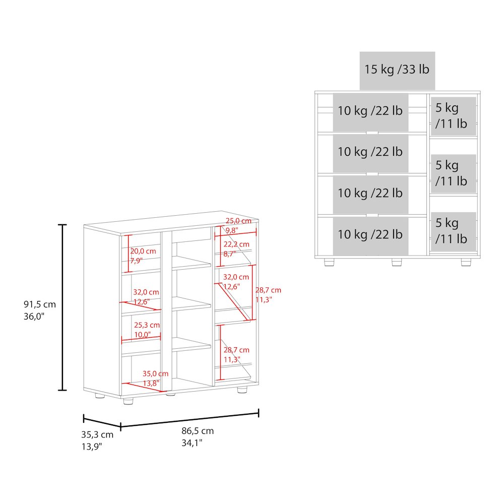Shoe Rack with 3 Side Tiers, Compact Storage for Shoes, Boots, White. Picture 3