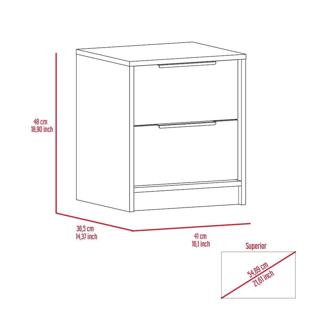 Augusta Closet Light Oak MDF. Picture 4