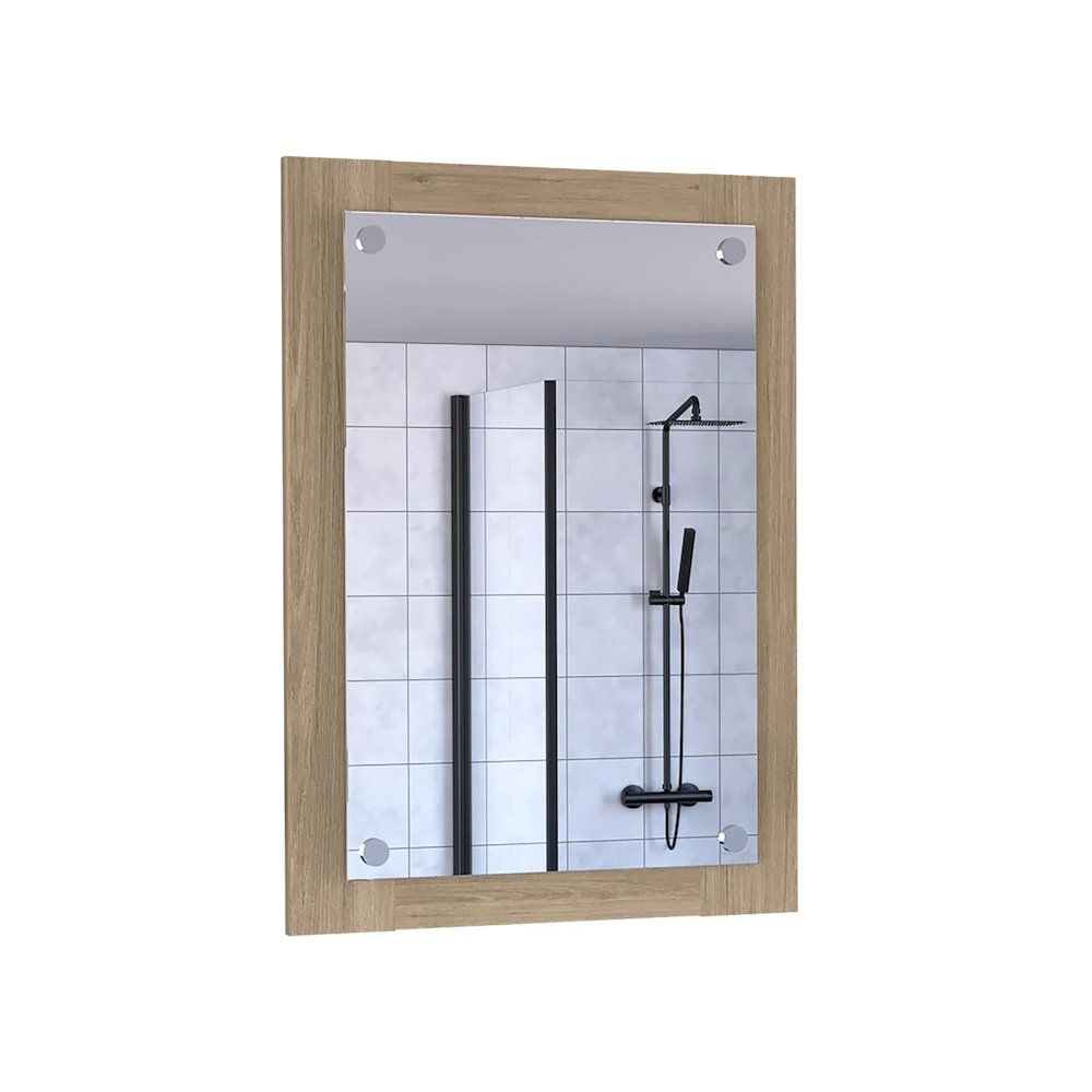 Sima Bookcase Light Gray MDF. Picture 1
