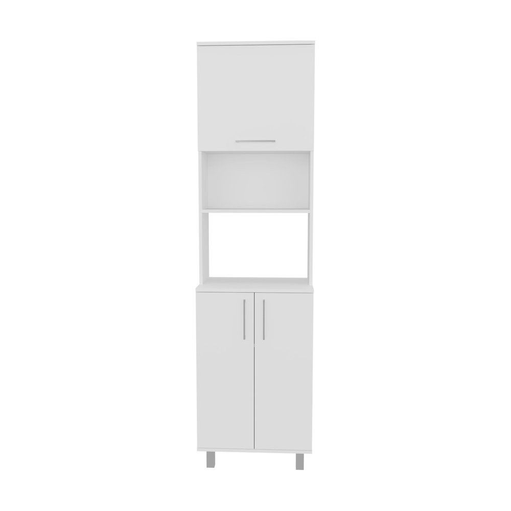 Bombona Kitchen Pantry White MDF. Picture 1