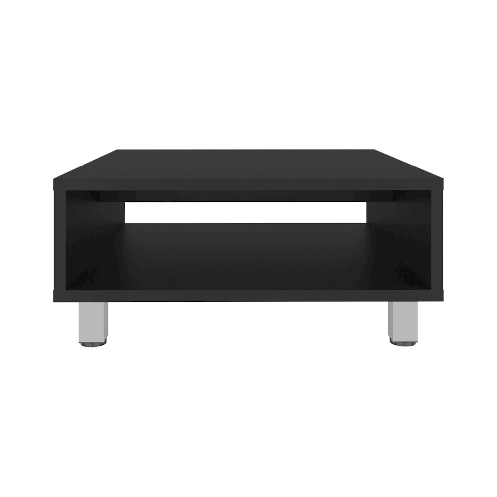 Eclipse Low Coffe Table Black MDF. Picture 2