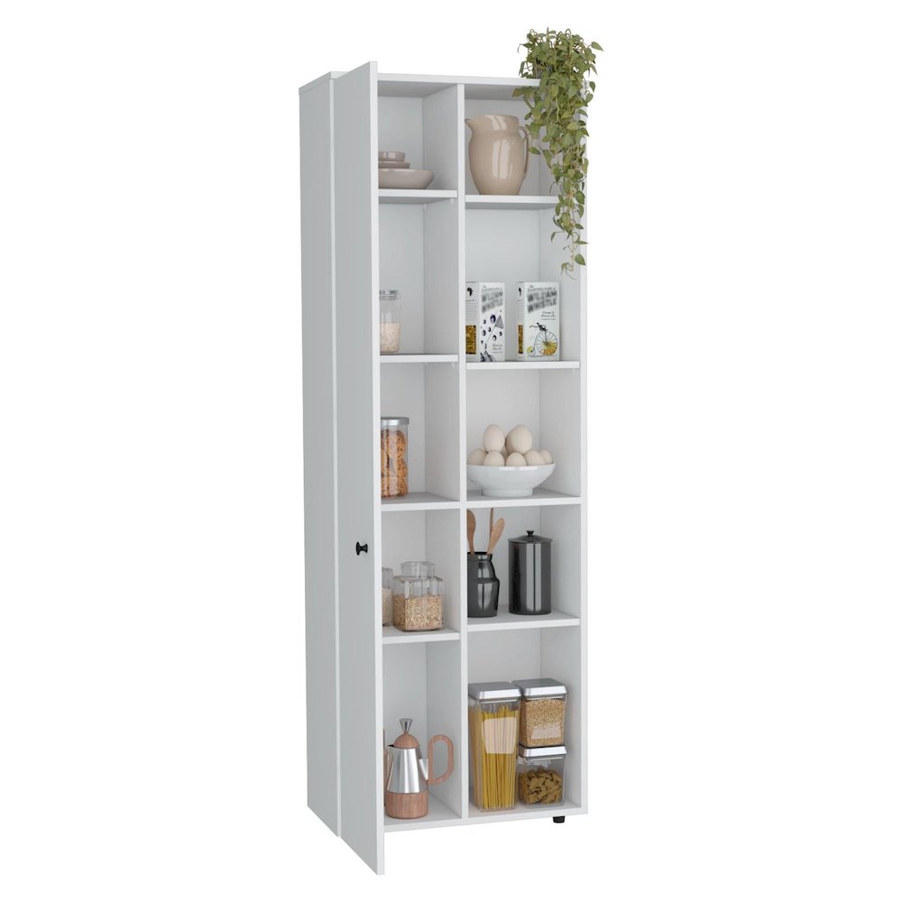 Hoyt Multistorage Kitchen Pantry White MDF. Picture 2