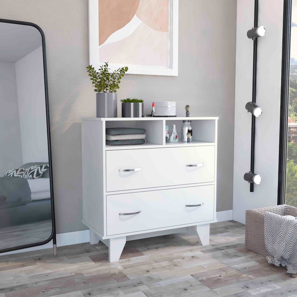 Nala Broom Closet White MDF. Picture 3