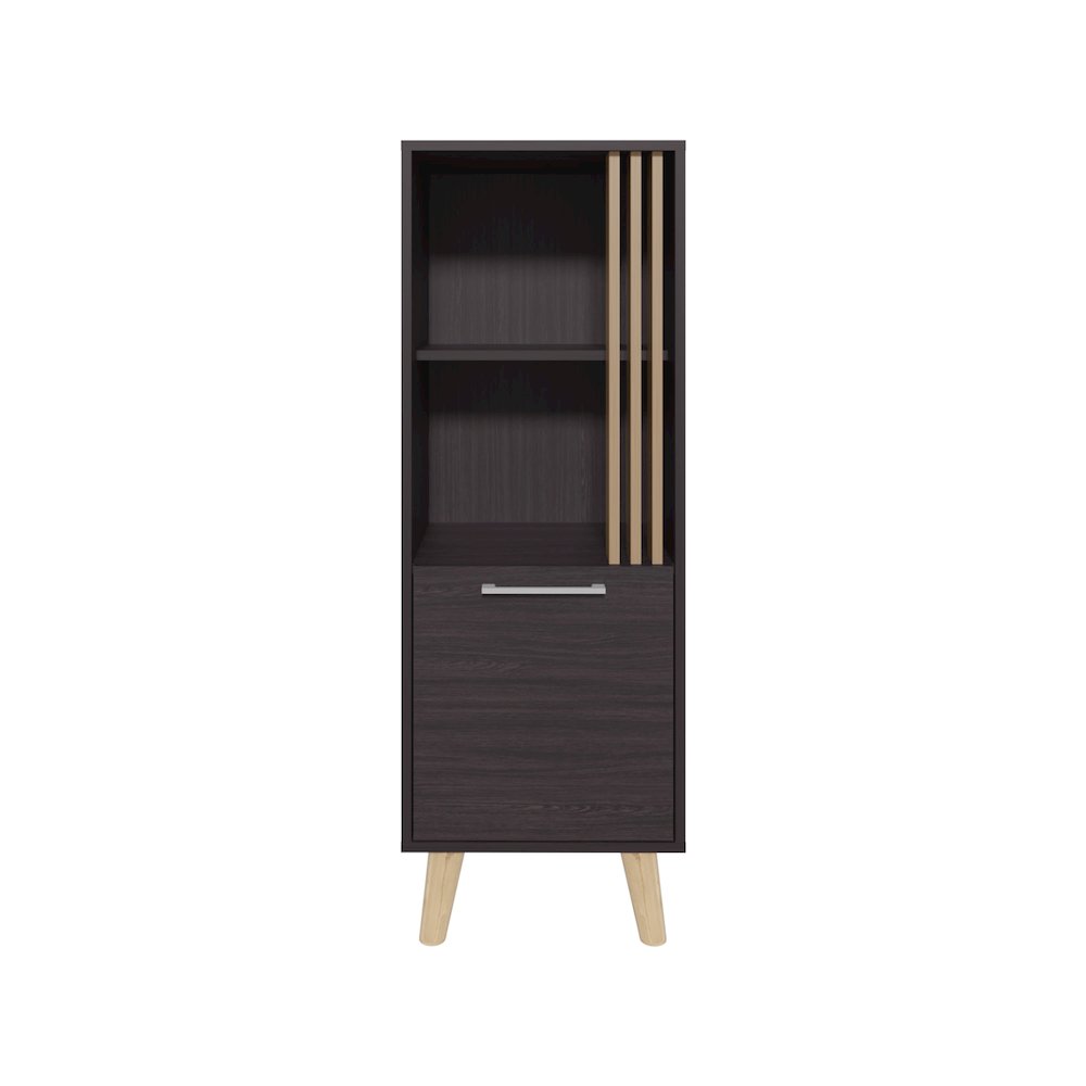 Vance Cabinet Black MDF. Picture 1