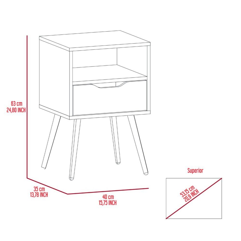 Memphis Bar Cart Espresso MDF. Picture 4