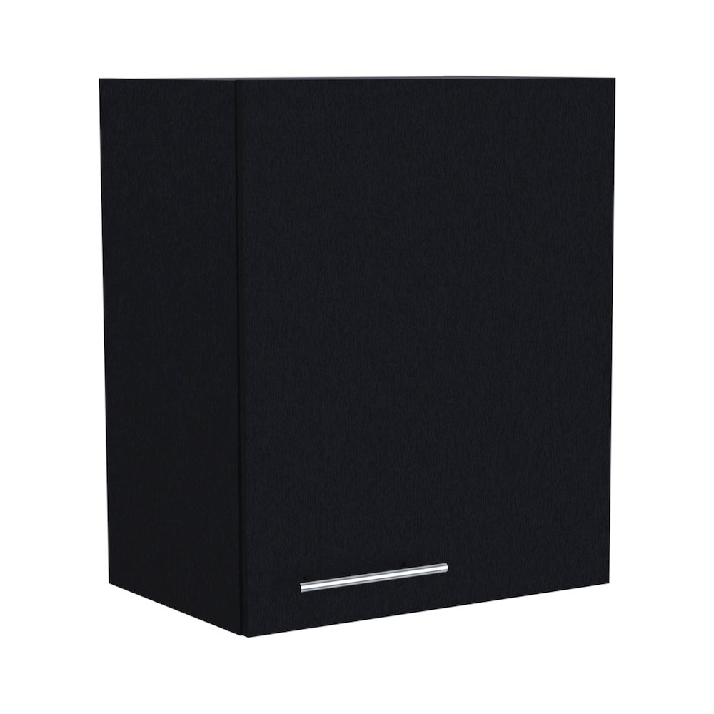 Manchester 20" Wide Wall Cabinet Black MDF. Picture 1