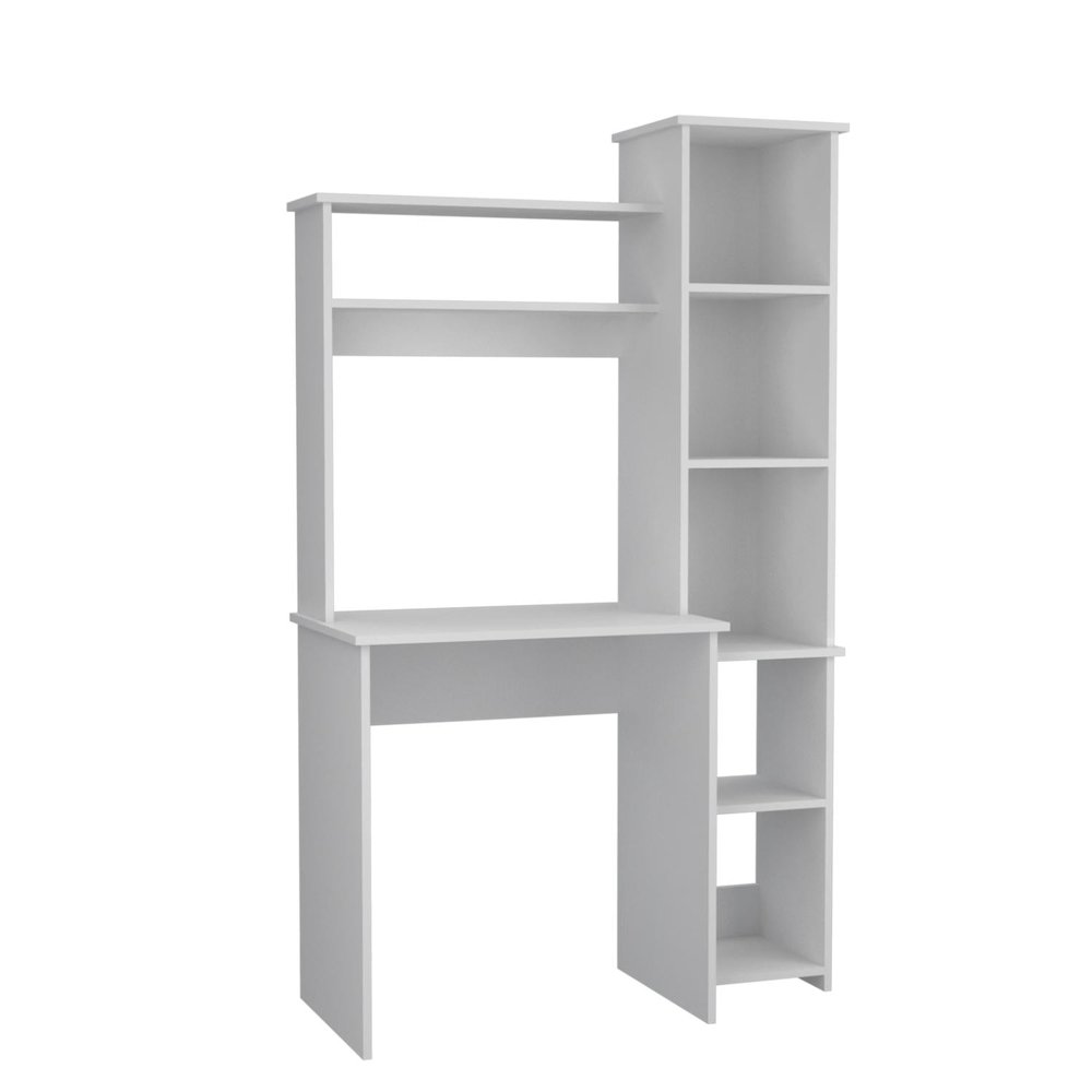 Paprika Kitchen Cart Light Oak / White MDF. Picture 1