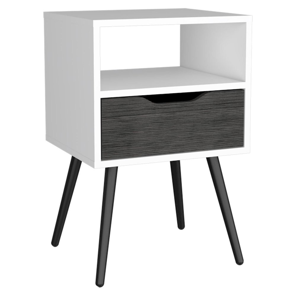 Memphis Bar Cart Espresso MDF. Picture 1