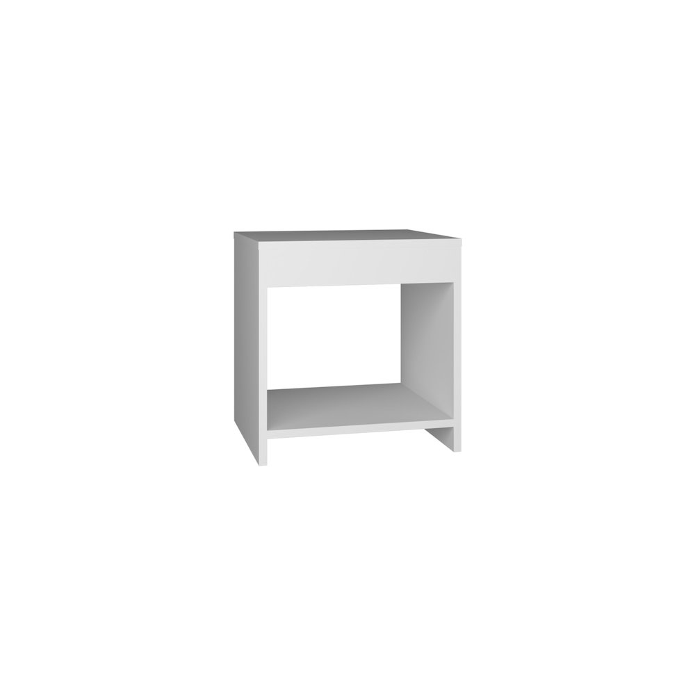 Chroma Nightstand White MDF. Picture 1