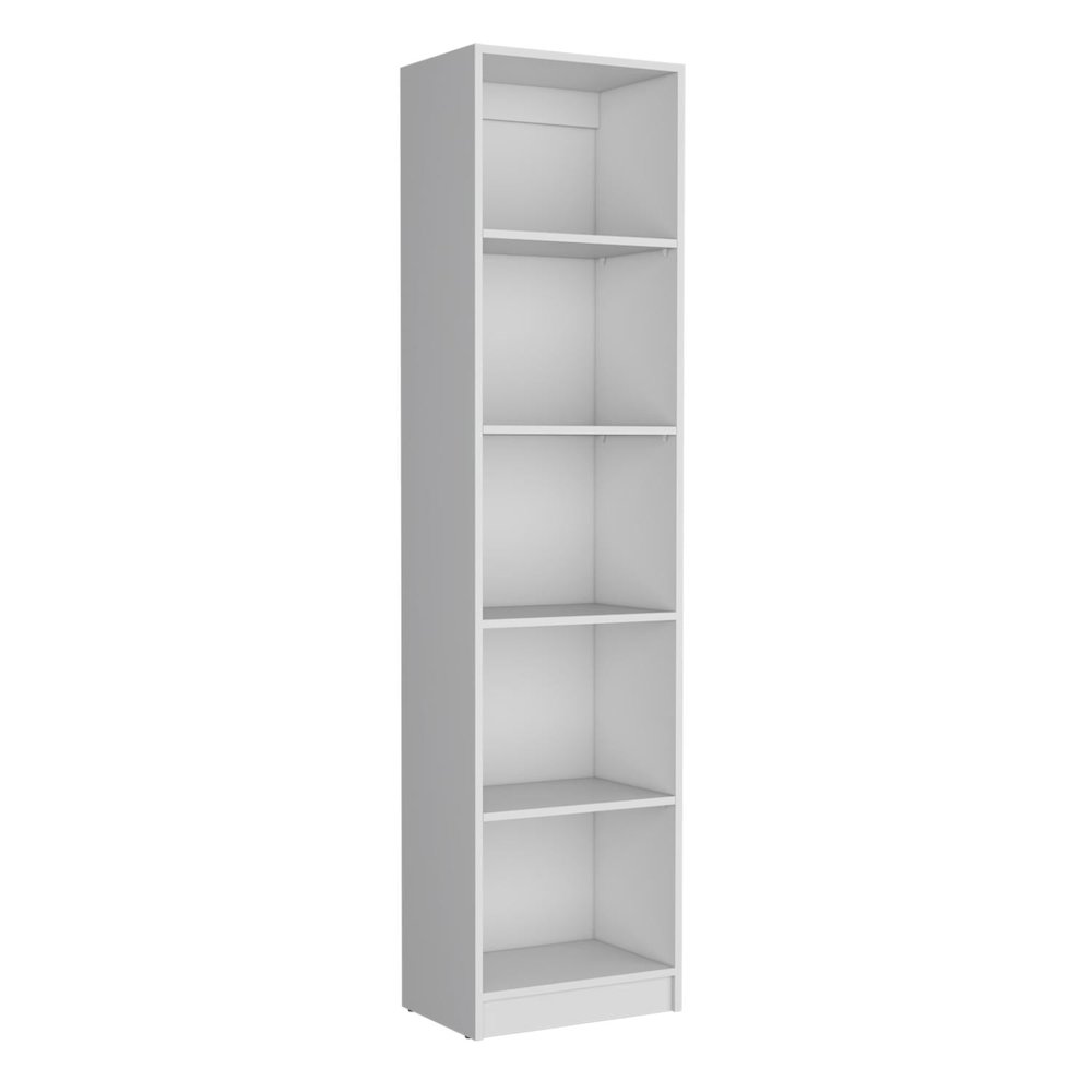 Home Xs Bookcase White MDF. Picture 1