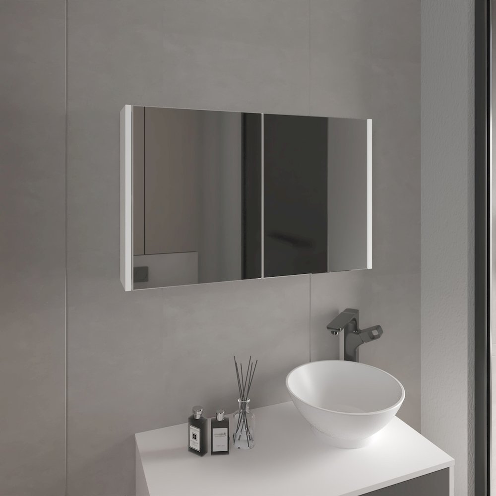 Bouti Medicine Cabinet White MDF. Picture 4