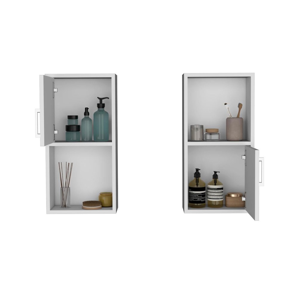 Oba Medicine Cabinet White MDF. Picture 2