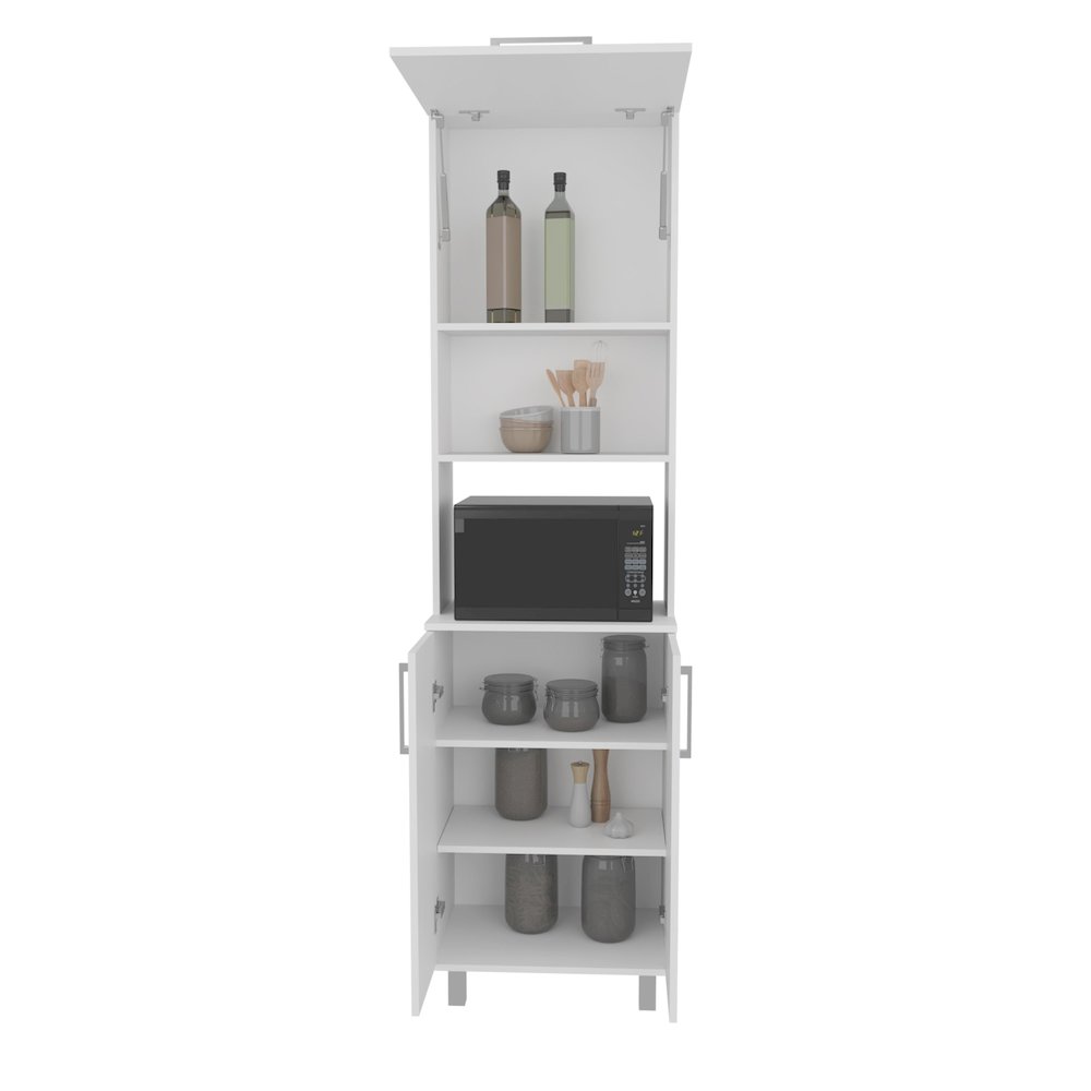 Bombona Kitchen Pantry White MDF. Picture 2