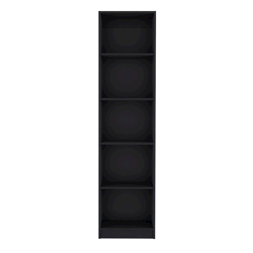Home Xs Bookcase Black MDF. Picture 5