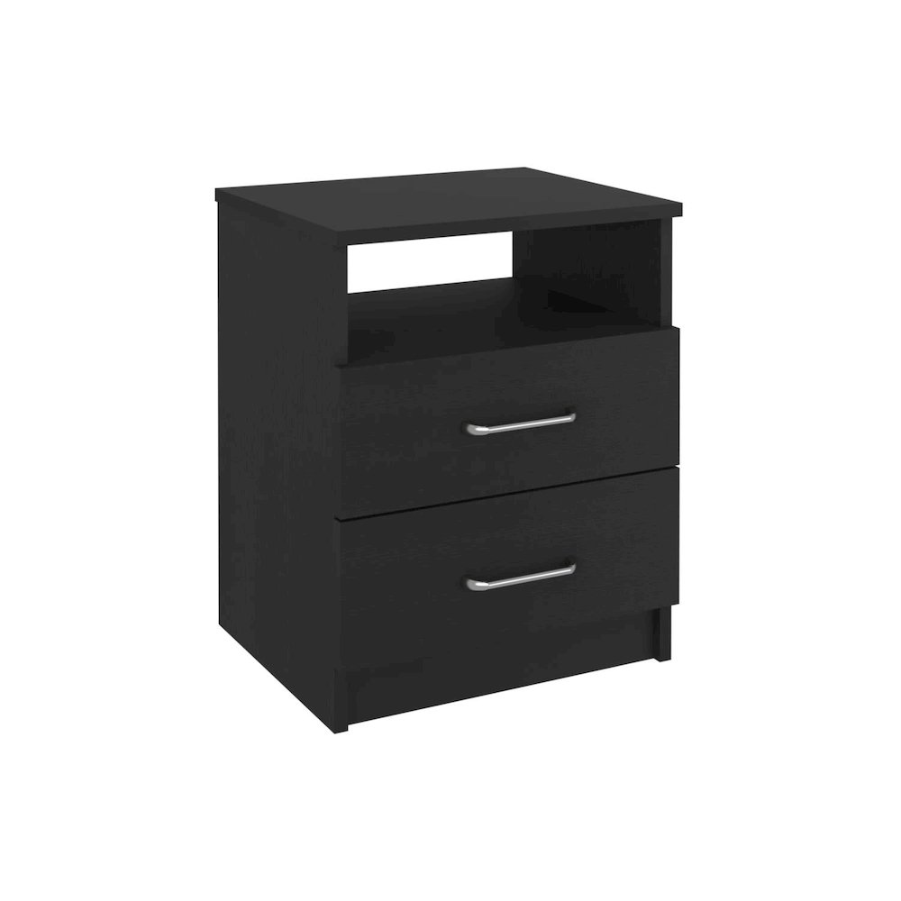 Napoles Nightstand Black MDF. Picture 1