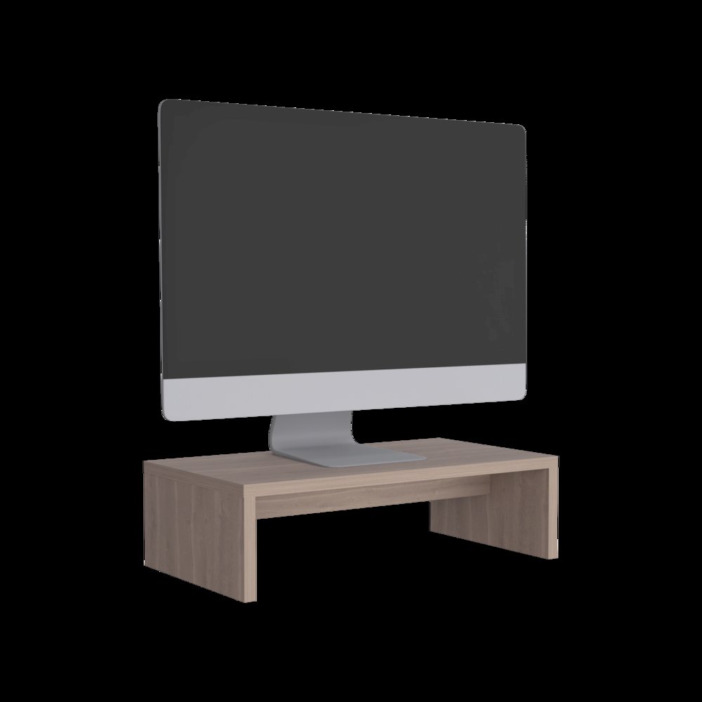 Atacama Monitor Stand Light Gray MDF. Picture 5