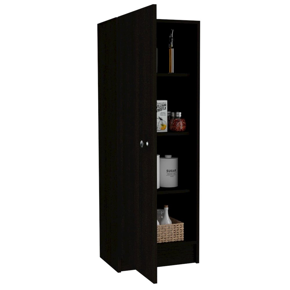 Belleria Pantry Black MDF. Picture 2