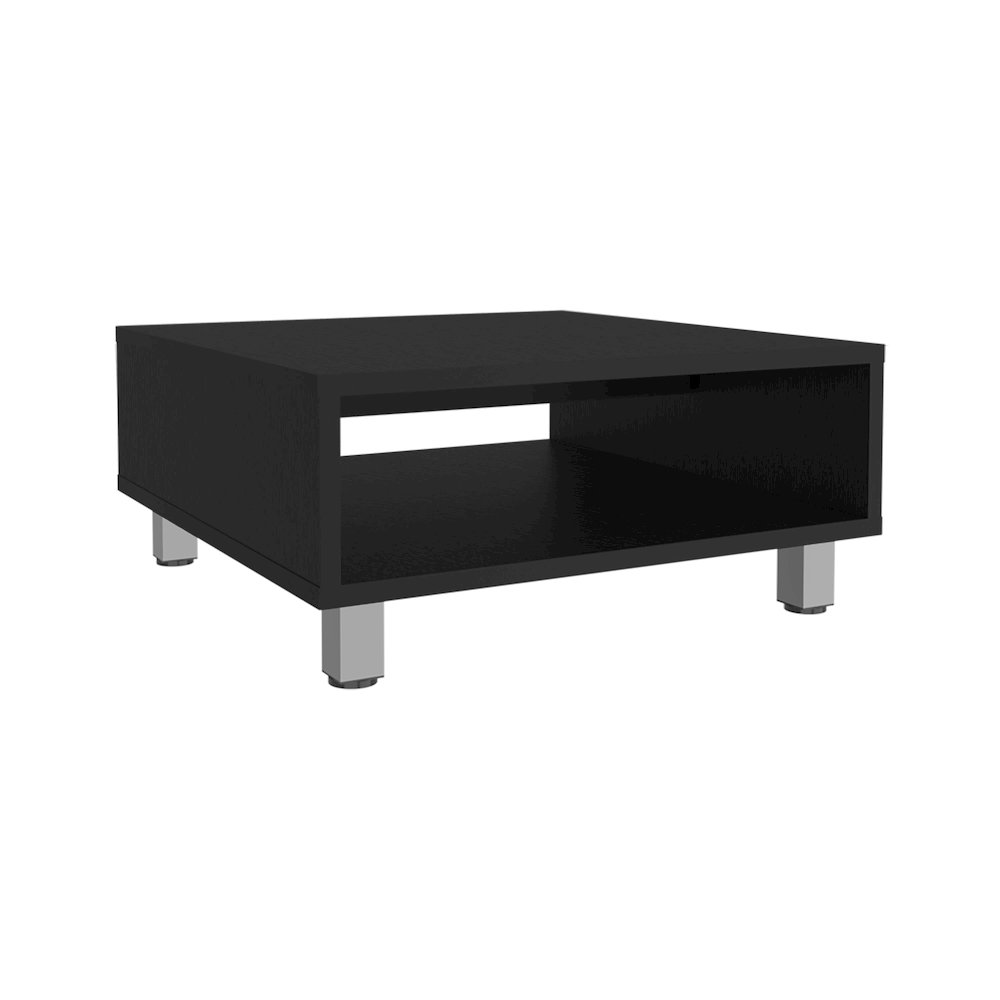 Eclipse Low Coffe Table Black MDF. Picture 1