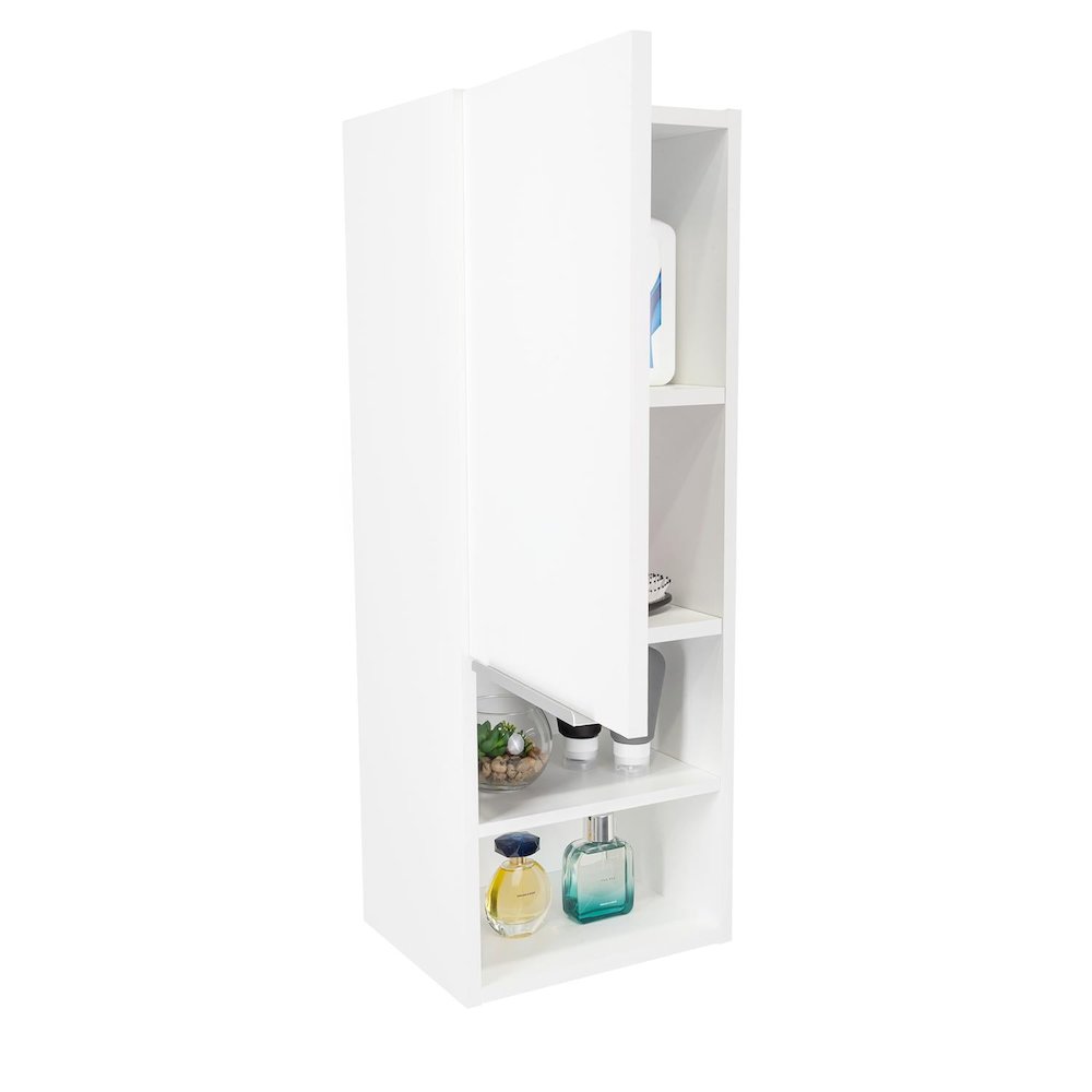 Mila Medicine Cabinet White MDF. Picture 2