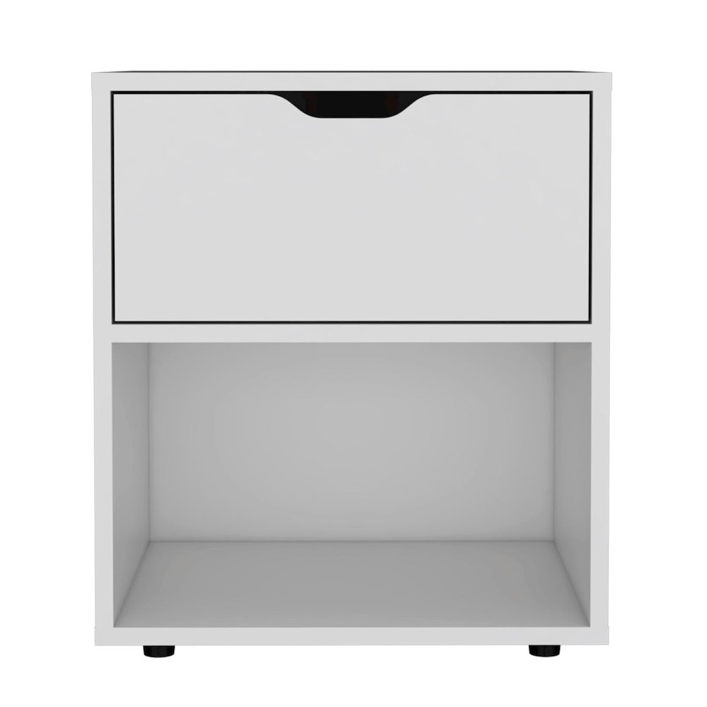 120 Wall Cabinet White MDF. Picture 1