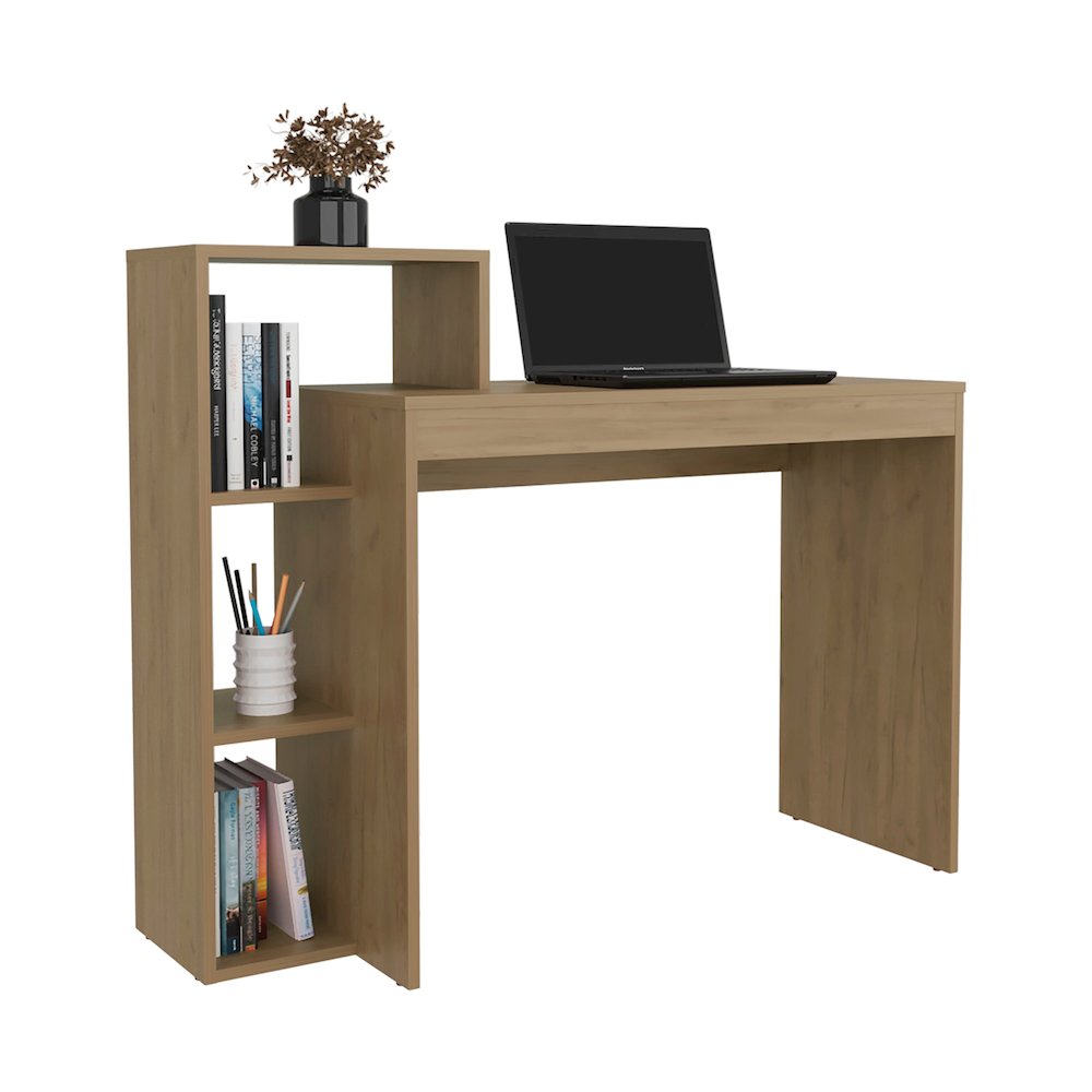 Britt Desk Natural Oak MDF. Picture 2