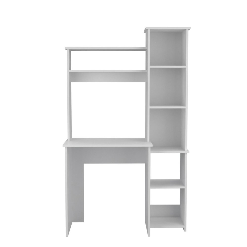 Paprika Kitchen Cart Light Oak / White MDF. Picture 5