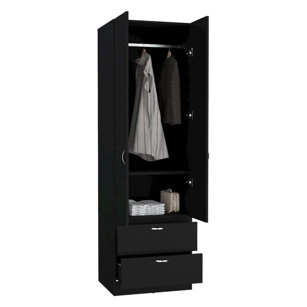 Vicco Armoire Black MDF. Picture 2