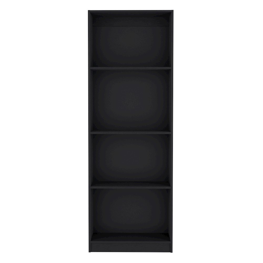 Home Bookcase Black MDF. Picture 5