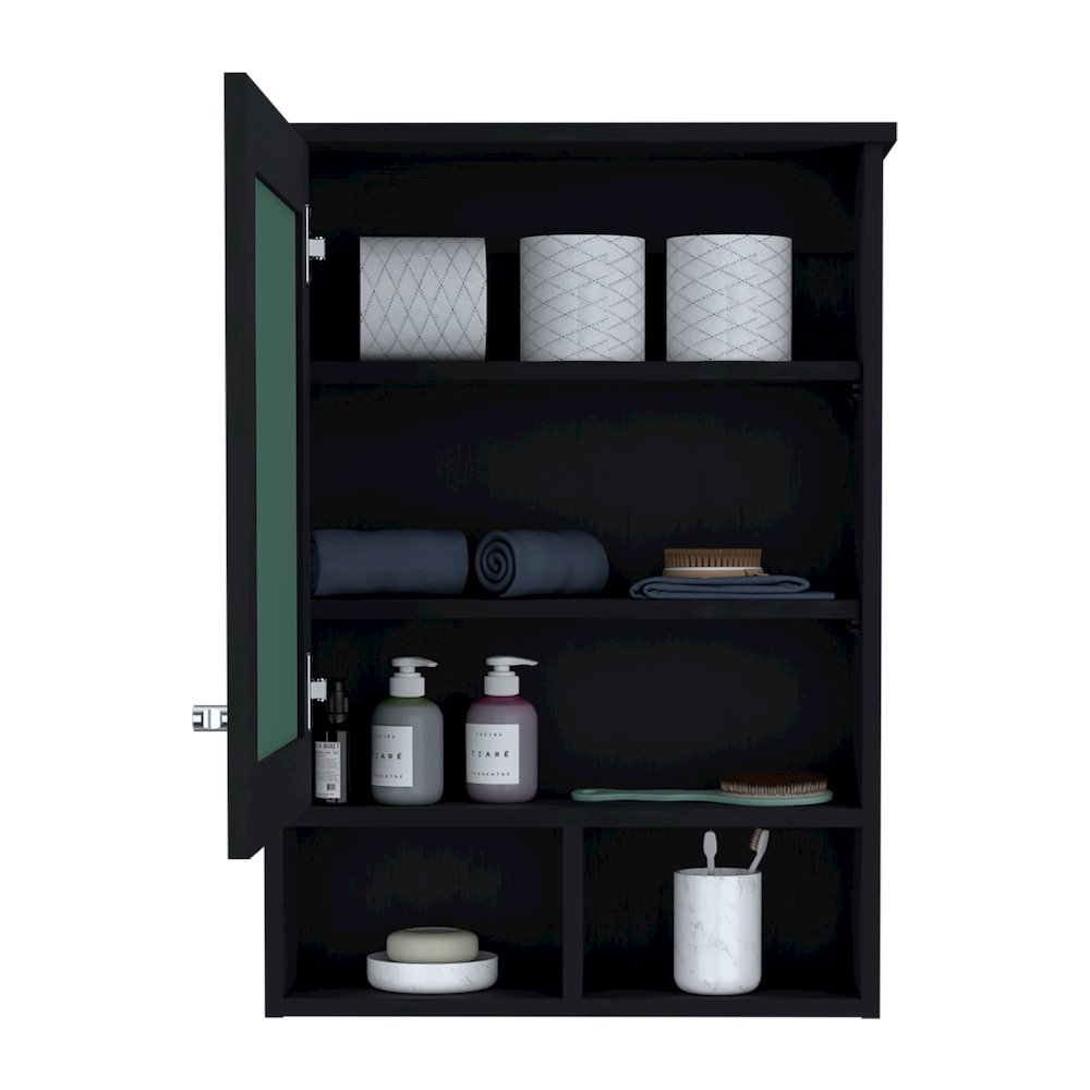 Vina Medicine Cabinet Black Wengue MDF. Picture 5