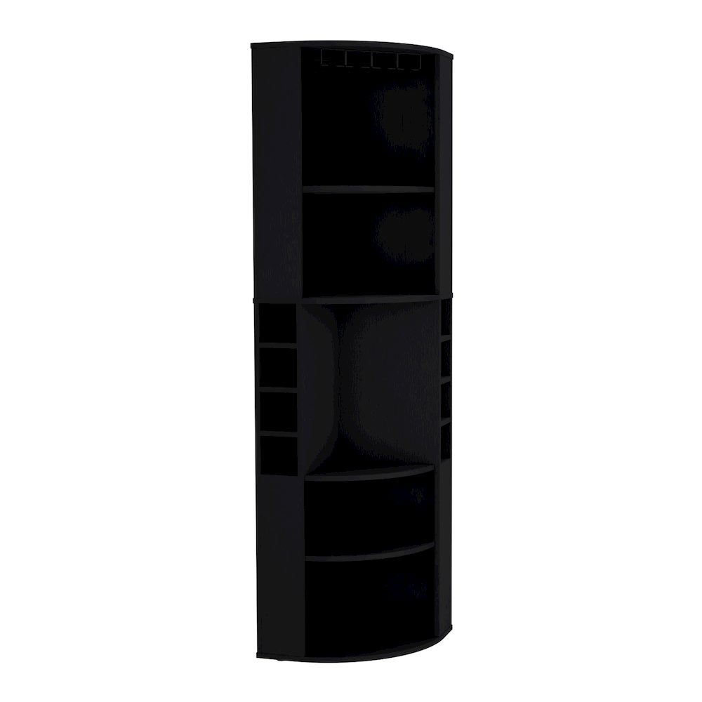 Being Kava Bar Cabinet Black MDF. Picture 5