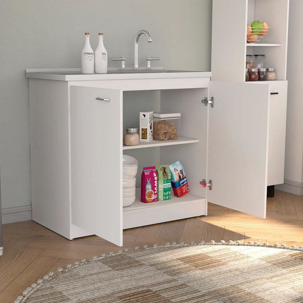 Mariana Medicine Cabinet Black MDF. Picture 5