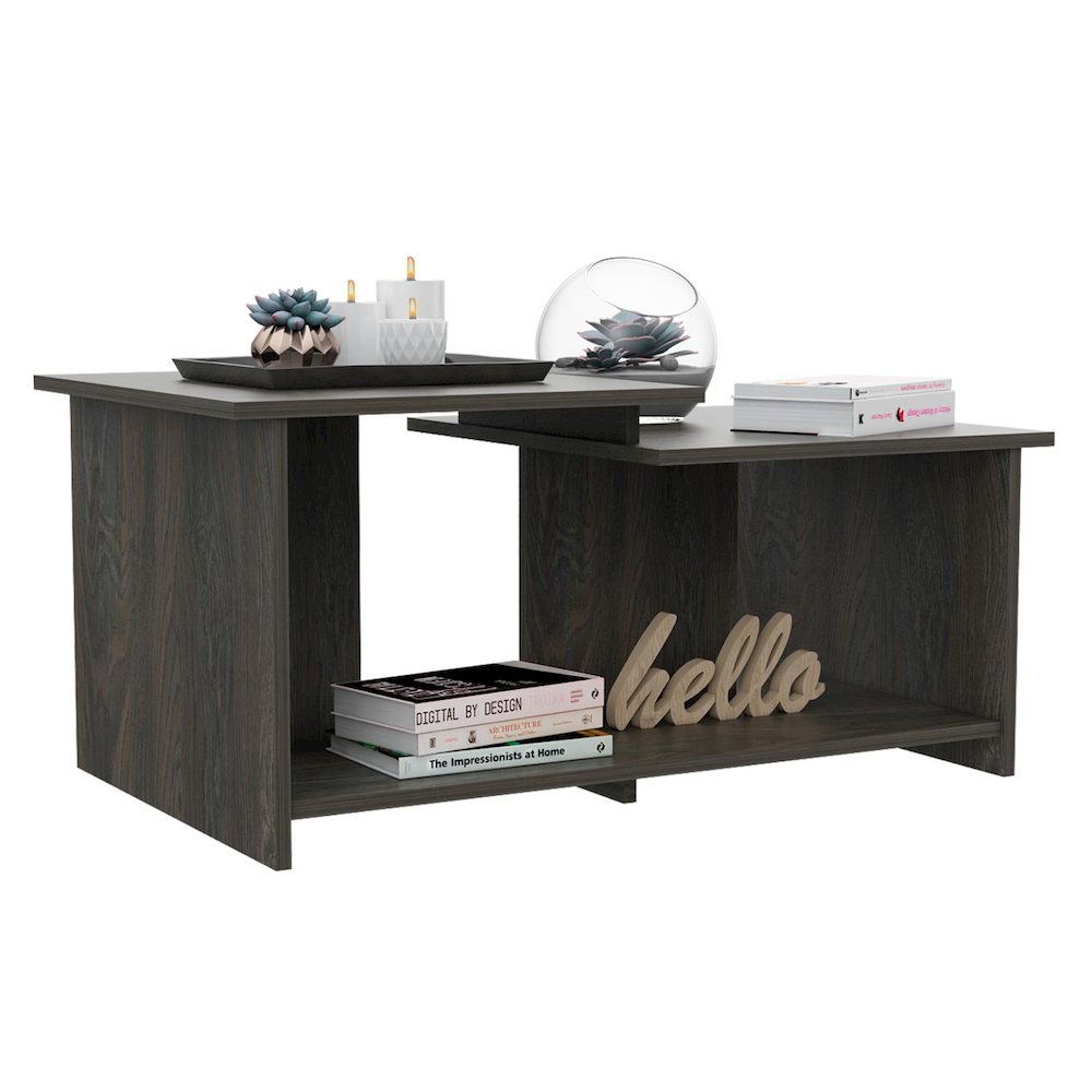 Wema Coffee Table Espresso MDF. Picture 2