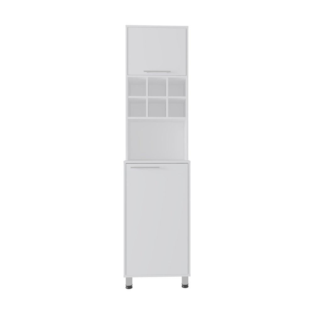 Attica Kitchen Pantry White MDF. Picture 1