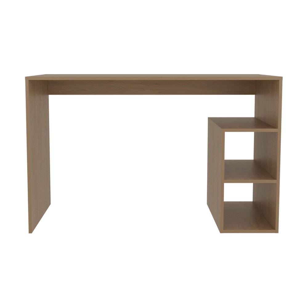 Solid Desk Natural Oak MDF. Picture 1