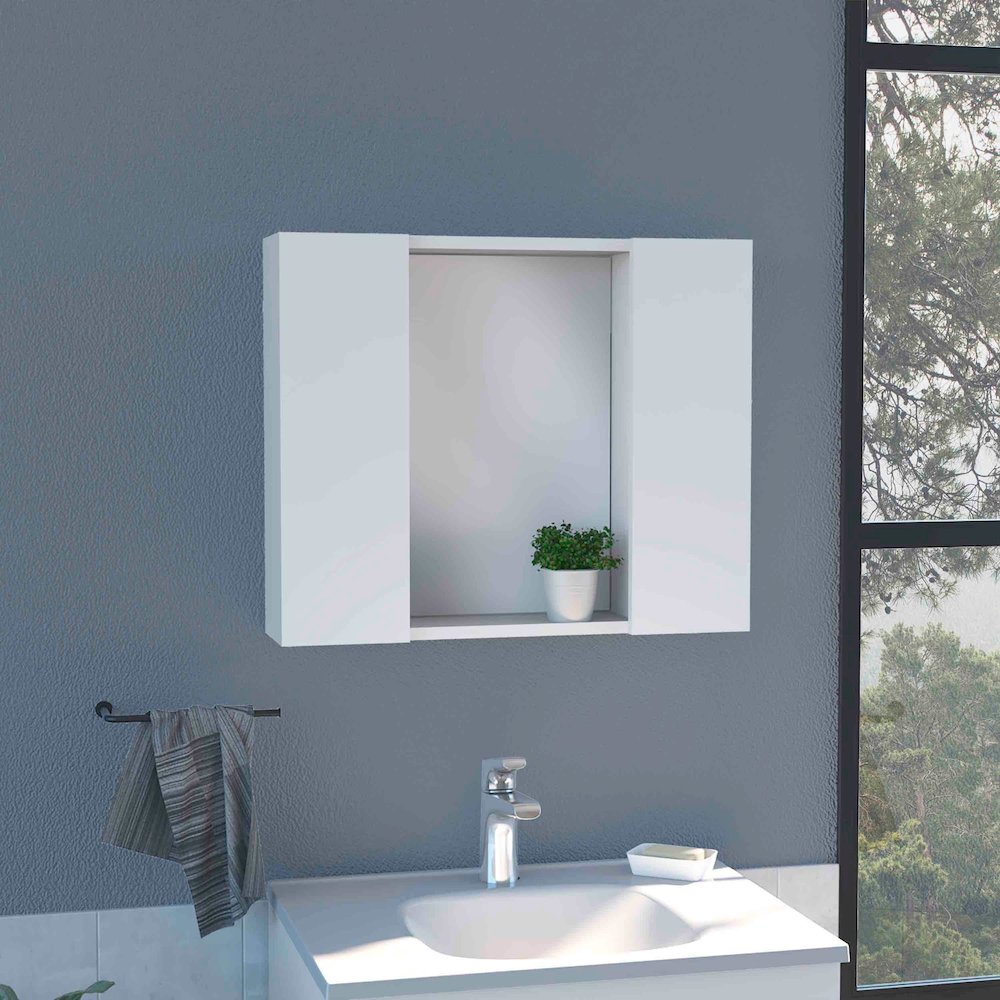 Medicine Cabinets White MDF. Picture 3