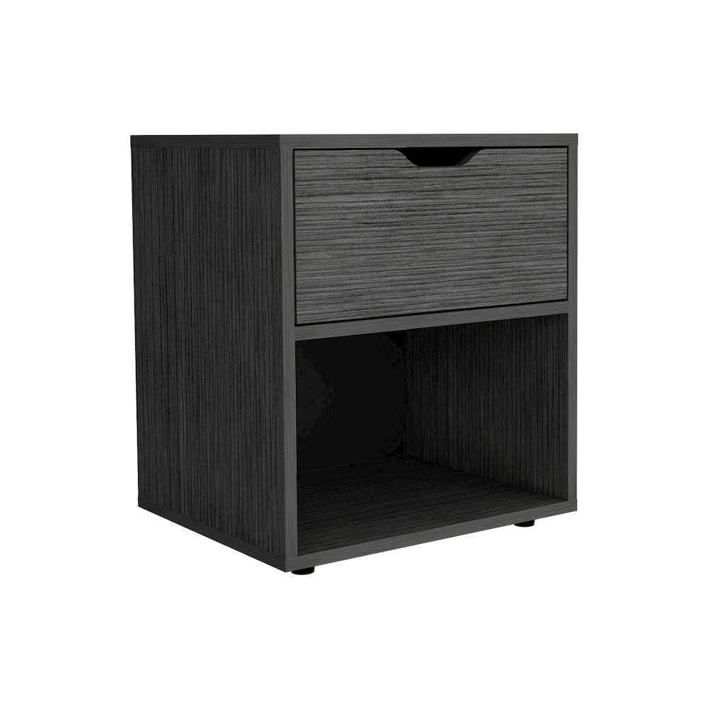 Kitchen Pantry Black MDF. Picture 1