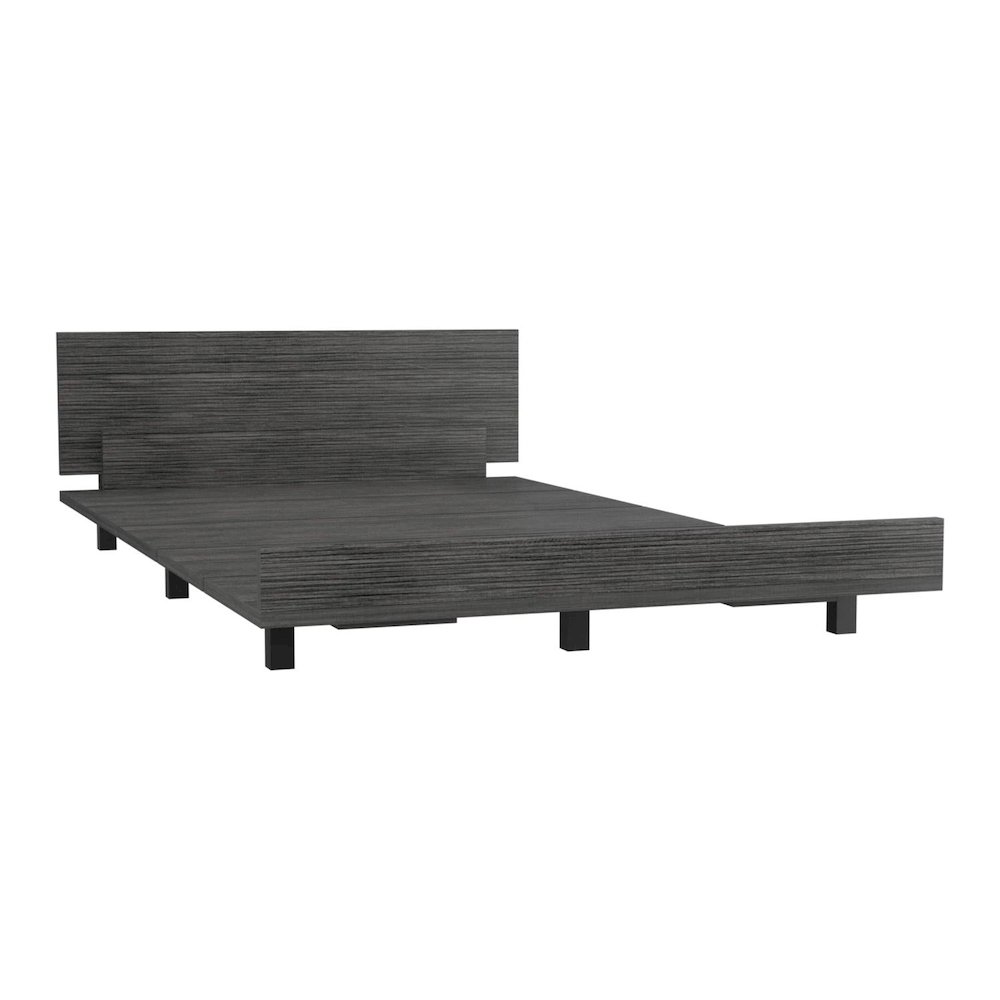 120 Wall Cabinet Black MDF. Picture 2