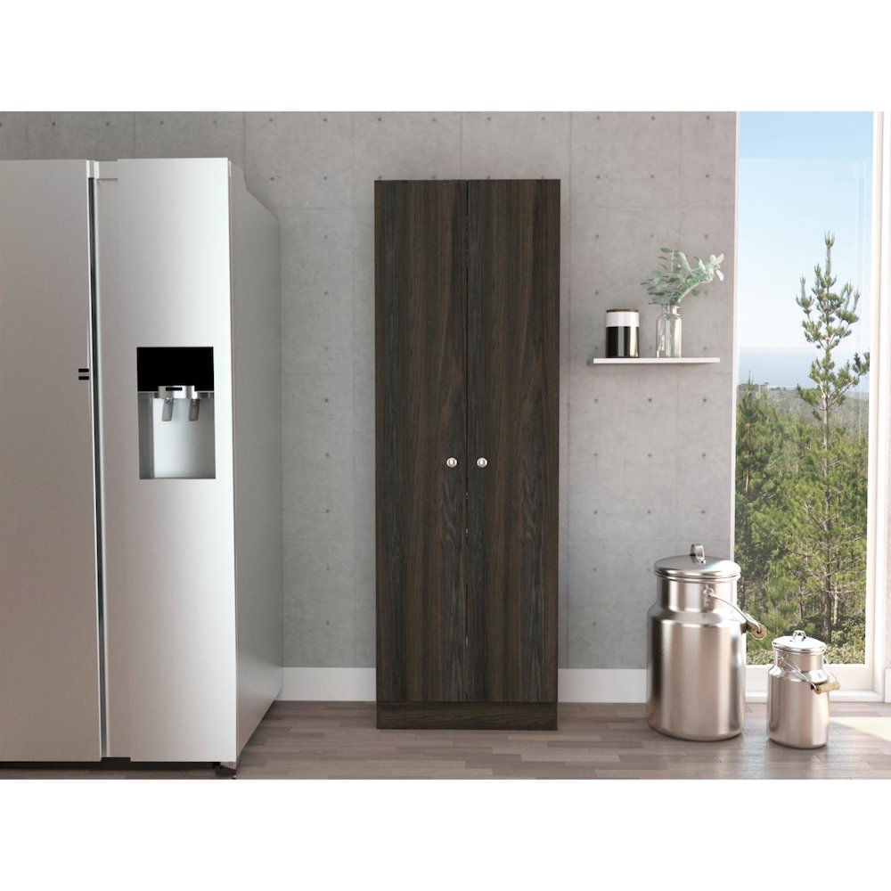 Multistorage Pantry Espresso / Black MDF. Picture 3